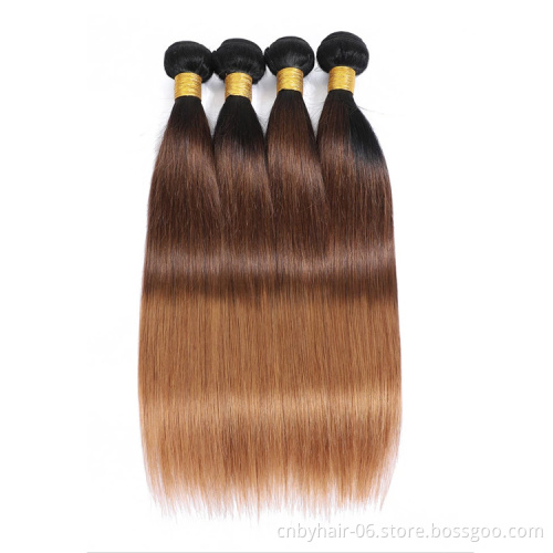 Afro Kinky Straight Indian Remy Virgin Human Hair Weft Yaki Kinky Straight Hair With Silk Top Closure